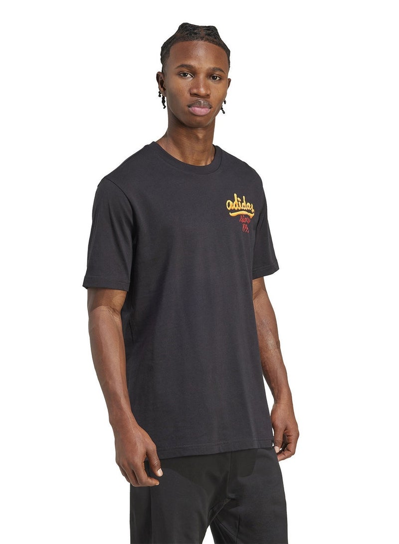 اديداس تيشيرت بطباعة صلصة طعام - Image 1